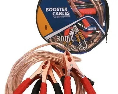 фото Провода пусковые Nova Bright 300А в сумке прозрач.изоляция