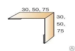 фото Планка угла наружного 30x30