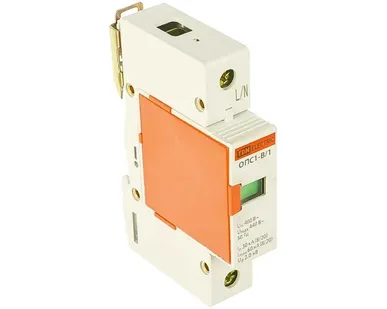 фото Разрядник ОПС1-B 1Р In=30kA Un=400B Im=60kA TDM (РФ)