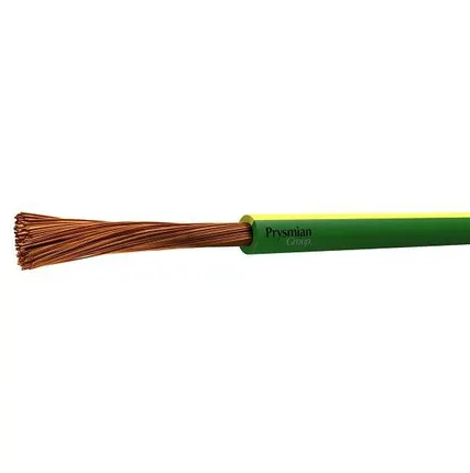 Фото №0 Провод ПуГВнг(А)-LS 1х16 Ж/З (бухта) (м) РЭК-PRYSMIAN 0501090301