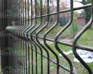 фото Забор 3D Fensys «под ключ»