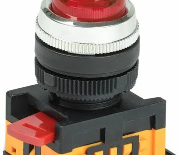 фото Индикатор АL-22 d22мм неон/230В (красный) BLS20-AL-K04