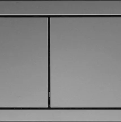 Фото №0 Кнопка смыва LINK, хром матовый