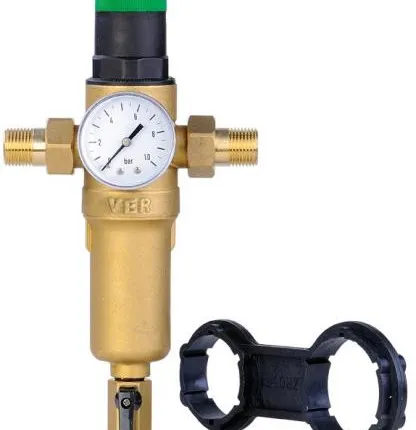 Фото №0 Фильтр с регулят. давл. и маном. VIEIR1/2 для гор.воды JH157(10)