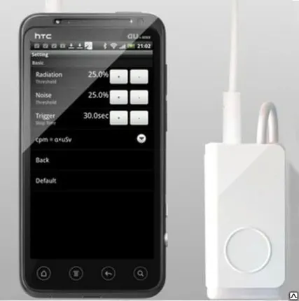 Фото №0 Дозиметр Pocket Geiger для IOS и Android (Type3)