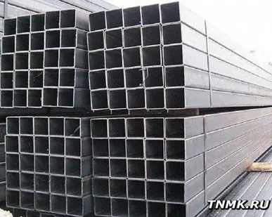 фото Труба нержавеющая профильная 120х60х2,0 мм зеркальная  | шлифованная AISI 3