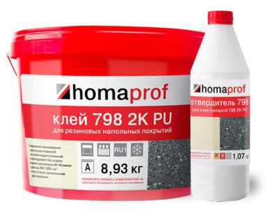 фото Клей Homakoll 798 2K PU, 10 кг