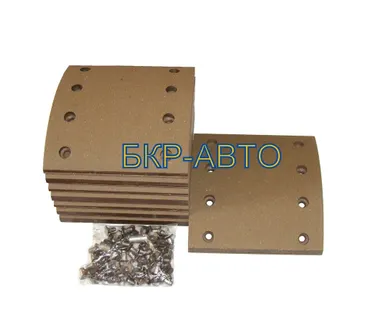 фото Накладка тормозная комплект с заклёпкой ЧМЗАП 99859-3502105