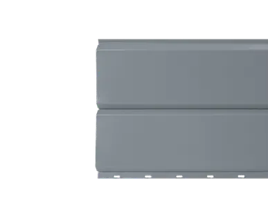 фото Сайдинг Кровля Сервис Брусnika Серый сигнальный 0,45 мм Полиэстер