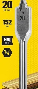 фото Сверло по дереву перьевое 20*152мм STAYER