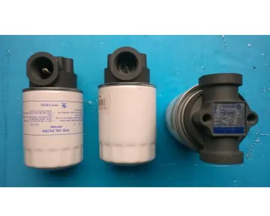 фото Фильтр гидравлики корпусный в сборе c корпусом КМУ Soosan SCS335
