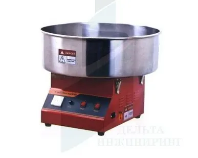 фото Аппарат для приготовления сахарной ваты STARFOOD (диам.520 мм), красный