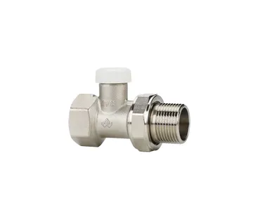 фото Клапан запорный радиаторный прямой 3/4" н.р.-в.р. Varmega VM10303