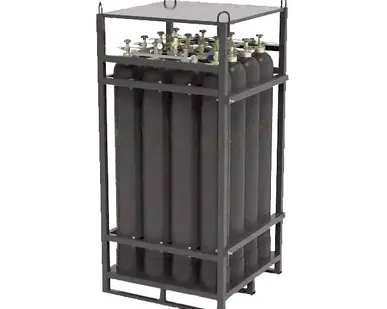 фото Моноблок газовый на 8 баллонов МБ-8-40-150 для газовой смеси