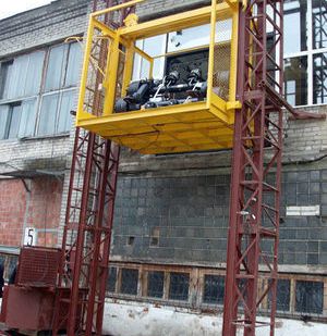 фото Подъемник двухмачтовый секционный ПГД-1 г/п-500-3000 кг.
