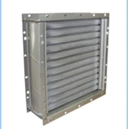 Фото №0 Калорифер водяной Кск 4-3 с нагревательным элементом из сварной трубы