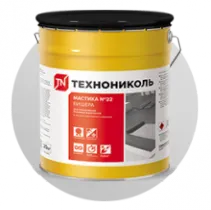 фото Мастика приклеивающая Технониколь №22 (Вишера), ведро 20 кг