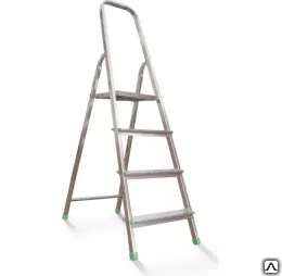 Фото №0 Стремянка алюминиевая АЛЮМЕТ 6 ступеней