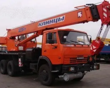 фото Услуги крана 25 тонн Камаз