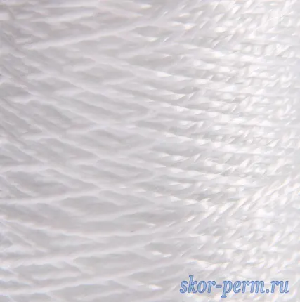 Фото №1 Нить крученая двухпрядная d=1.3 мм (200 м)