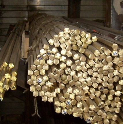 Фото №0 Шестигранник бронзовый 10х3000 БрАМц9-2