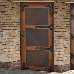 фото Гаражная дверь Premium из сэндвич-панелей