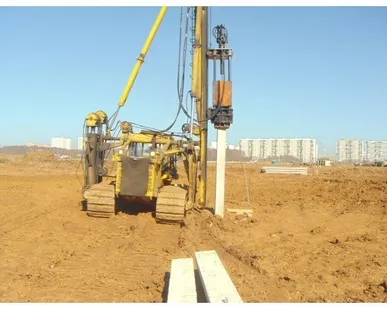 фото Железобетонные сваи