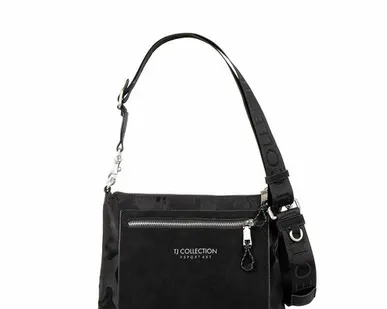фото Комбинированная сумка-кроссбоди в стиле унисекс TJ COLLECTION YH 8211224 BLZ