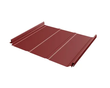 фото Кликфальц Pro Line 0,5 Atlas с пленкой на замках RAL 3011 коричнево-красный