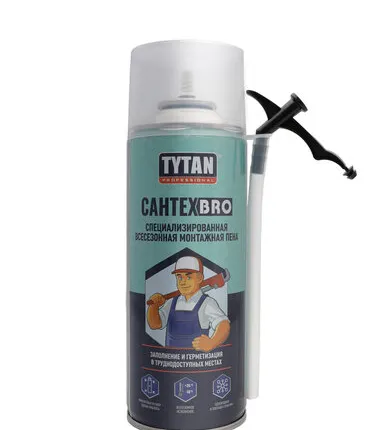 Фото №0 Tytan Professional САНТЕХBRO / Титан Профешенл САНТЕХБРО Пена стандартная всесезонная