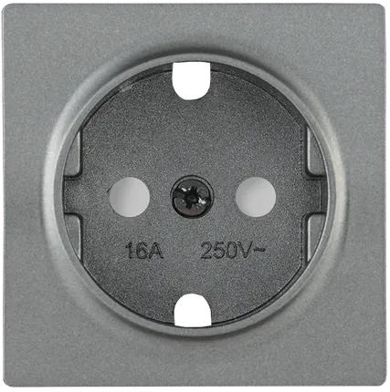 Фото №0 НР-2-1-БА Накладка розет. с з/к с шт. BOLERO антрацит IEK