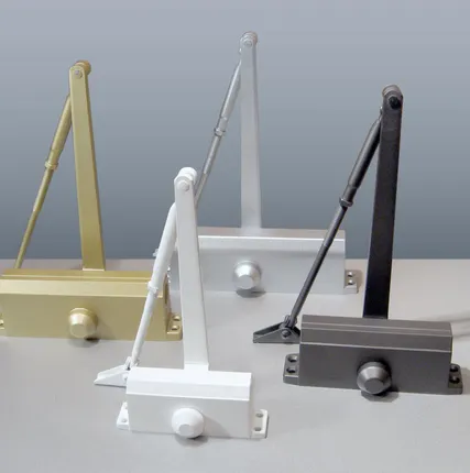 Фото №0 Доводчик дверной NOTEDO DC-060 белый до 60кг