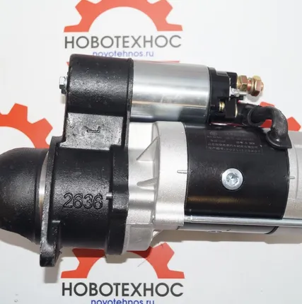 Фото №0 Стартер QDJ2636A ZHAZG1 11 зубов на фронтальные погрузчики ZL 20 на модели Fukai SZM HZM Bull SL CTK Yigong Laigong Neo Viking Frontal Shanlin AMUR ALTAY FORWARD Atlant Grizzly Сибиряк Rongwei Runmax Boulder RedStar Molot Titan