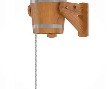 фото Обливное ведро для бани BentWood 12 л (из дуба натурального)