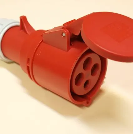 Фото №0 Розетка переносная силовая 16A, 3P+E, 380V, IP44 214-6 PCE