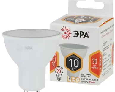 фото Лампа светодиодная MR16-10W-827-GU10 800лм ЭРА Б0032997