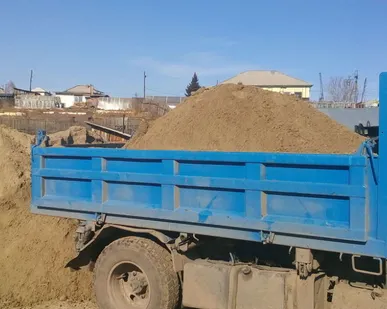 фото Песок строительный