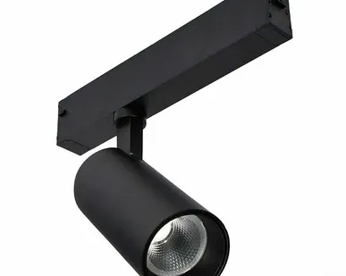 фото S25 Светильник трек. Черный LED 1*20W 4000K 1 065Lm Ra>90 36 IP20 D60xH140 220V