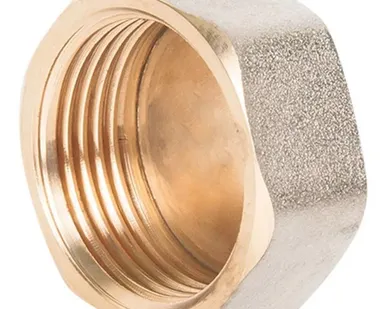 фото Заглушка латунная, внутренняя резьба 3/4"