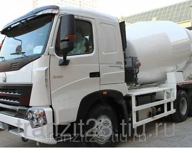 фото Автобетоносмемитель HOWO А7 6x4