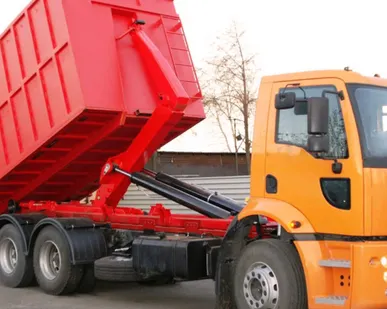 фото вывоз строительного мусора в контейнерах