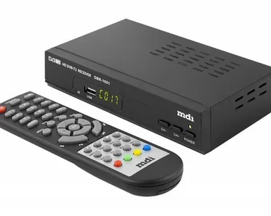 фото Ресивер DVB-T2 MDI DBR-1001 (цифровое телевидение без абонентской платы)