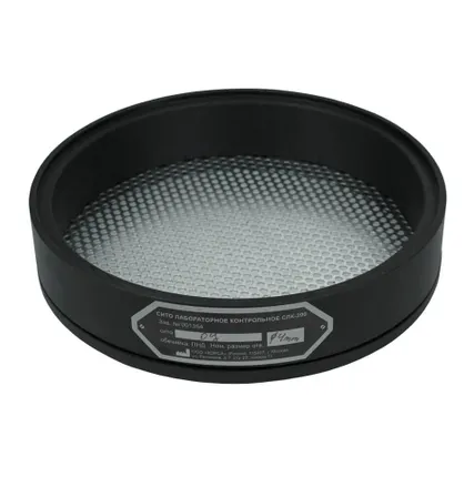 Фото №0 Лабораторное сито из оцинкованной стали ТАГЛЕР СЛК-200 d 4,0 мм