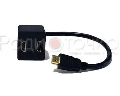 фото Переходник HDMI(штекер) - 2HDMI(гнездо) Rexant