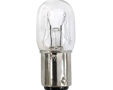 фото Лампочка для шв.маш. AU-205015 цокольная 15W, 20х50мм 220V