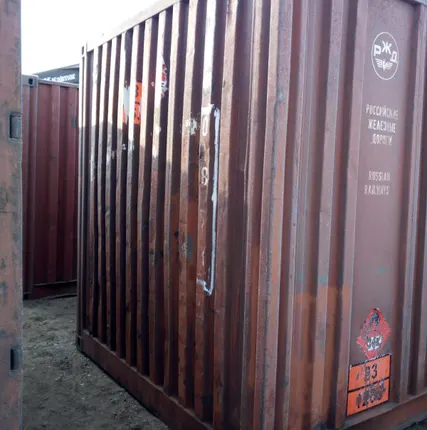 Фото №0 контейнер 20 футов б/у сухогрузный