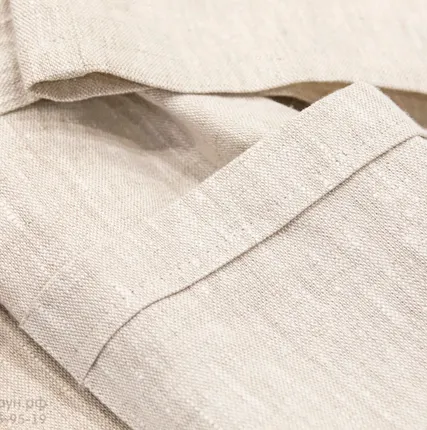 Фото №4 Халат для бани мужской Linen Steam Натюрель (р.54-56, бежевый, 100% лён)