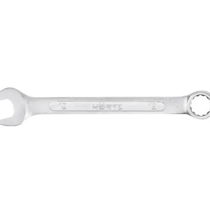 Фото №0 Ключ гаечный комбинированный 12х12 мм сатин финиш HORTZ