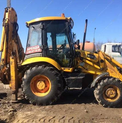 Фото №0 Аренда экскаватора-погрузчика JCB 3CX, Москва