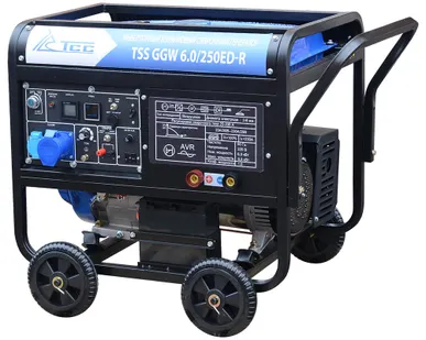 фото Инверторный бензиновый сварочный генератор TSS GGW 6.0/250ED-R